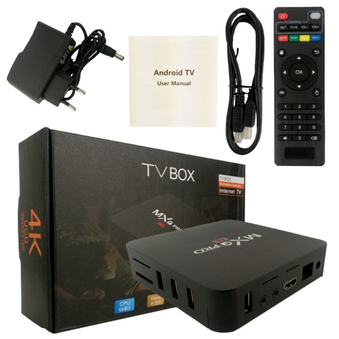 Original MXQ Pro Smart Android TV Box( 8GB Ram 64GB Rom) in Nairobi Central  - TV & DVD Equipment, Mega Electronics Store