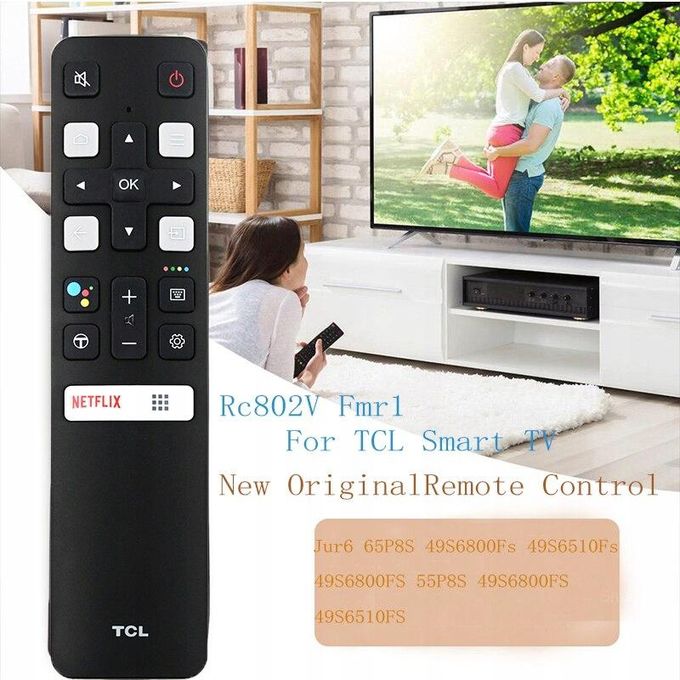 Generic Télécommande compatible avec TCL Smart TV 65P8S 49S6800FS