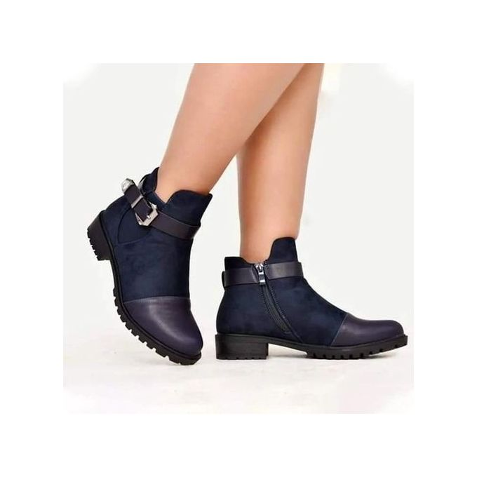 Fashion Ladies Casual BootsNavy Blue Best Price Online Jumia Kenya