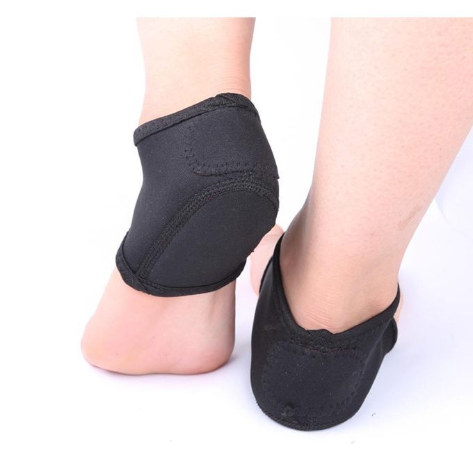 Generic Mounchain 2pcs Foot Heel Ankle Wrap Pads Plantar Fasciitis