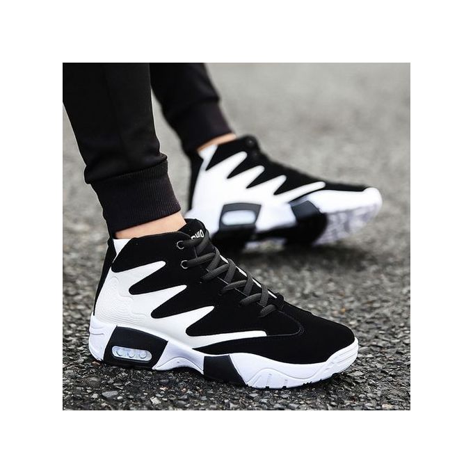 black and white mens casual shoes