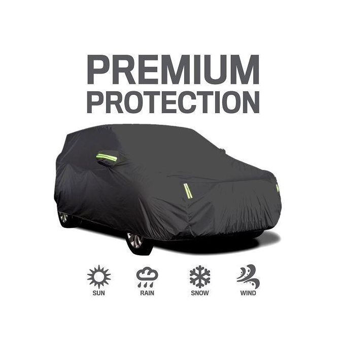 Generic Universal Car Cover Interior Exterior Full Auto Cover Sun UV ...