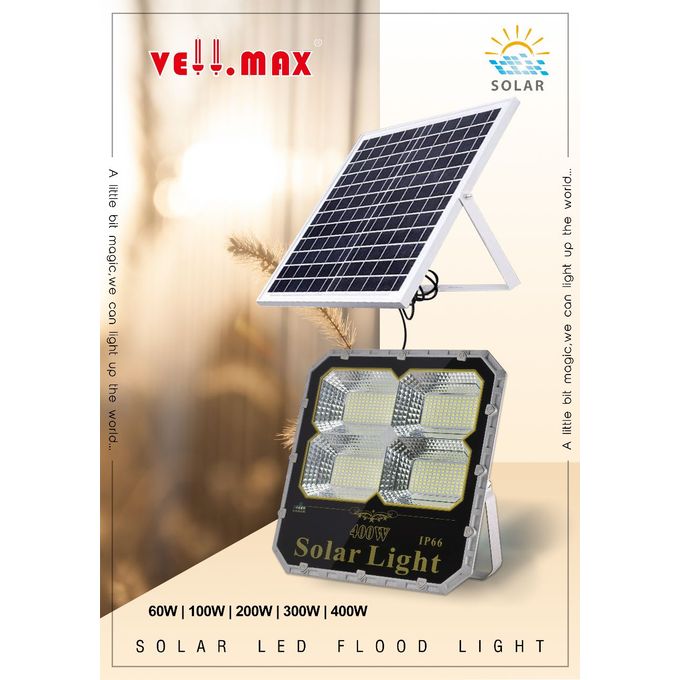 Vellmax Garden Square SOLAR LED FLOOD LIGHT 300w 400w Outdoor With Remote  Controller Best Price Online Jumia Kenya