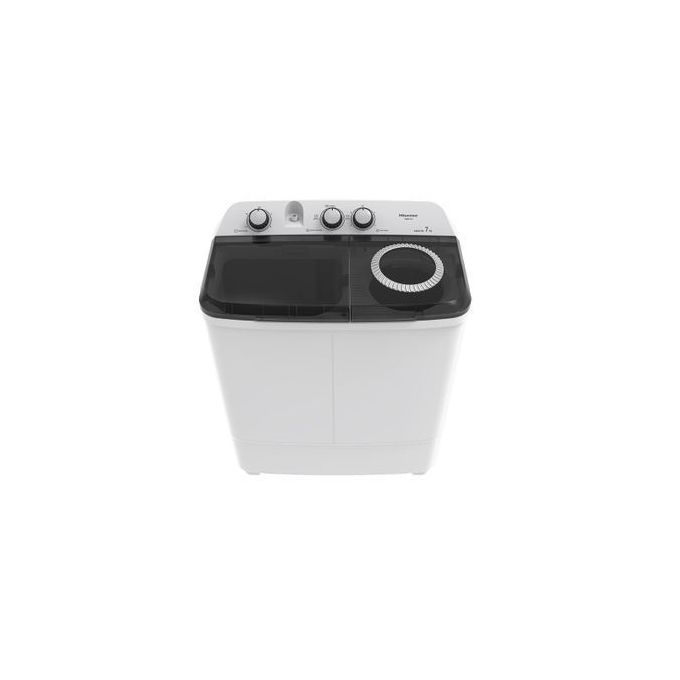 Hisense WSBE701 7kg Twin Tub Washing Machine - White