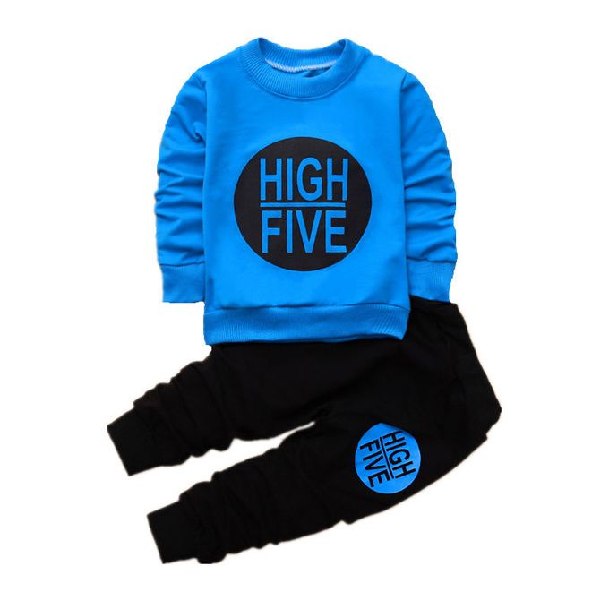 Fashion Toddler Boys Girls Long Sleeve Clothing Set Athletic