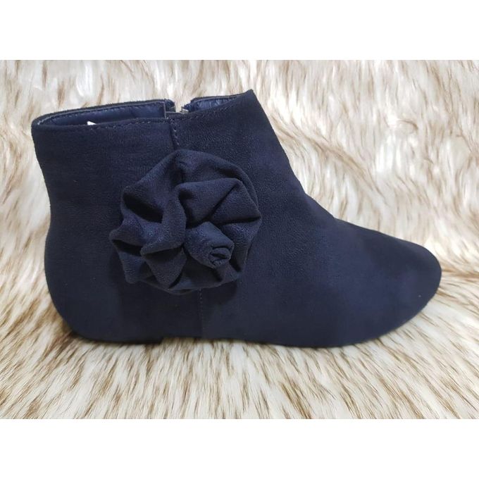 blue ladies ankle boots