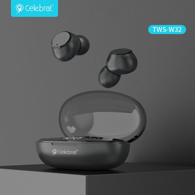product_image_name-Celebrat-W32 Semi-In-Ear TWS Wireless Earbuds/earpods-1