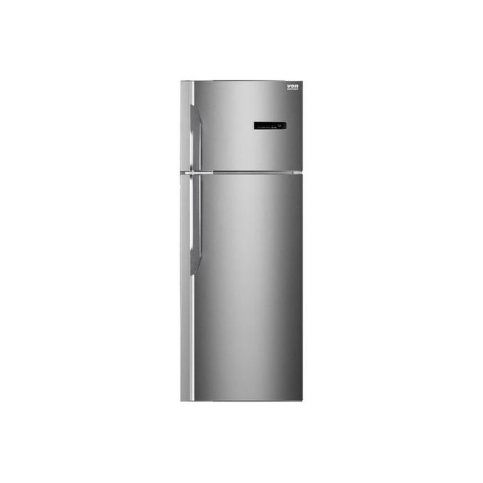 product_image_name-VON-HRN-412S/VART-41NGK Double Door Fridge, 331L – Silver-1