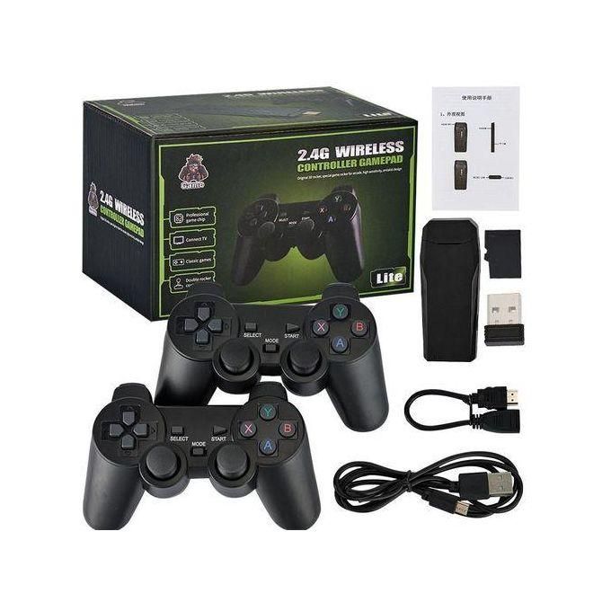 product_image_name-Generic-M8 4K Retro Gaming Console Stick – 64GB Or 32GB Storage, Built-in 10000/3550 Games, 2.4GHz Wireless Controllers – Supports PS1, GBA, Arcade Classics, TV HDMI Output-1