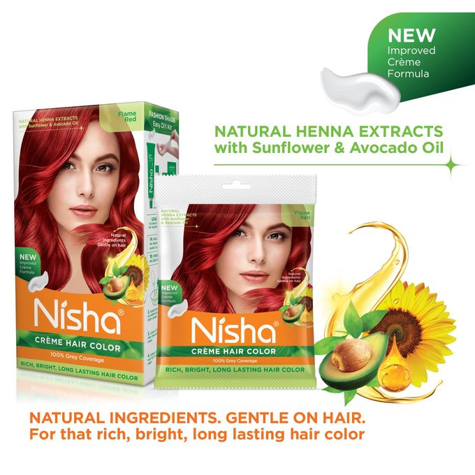 No Side Effects Natural Plant Based Safe Chemical Free Nisha Brown Henna  Hair Color For Girls at Best Price in Delhi | Jahan'S Henna Blend