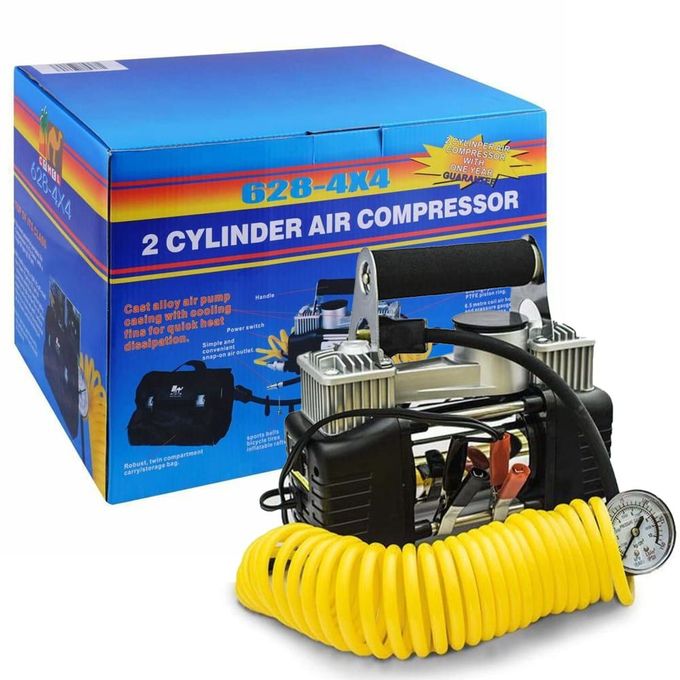 2 Cylinder Air Compressor/Tyre Inflator – Jostar