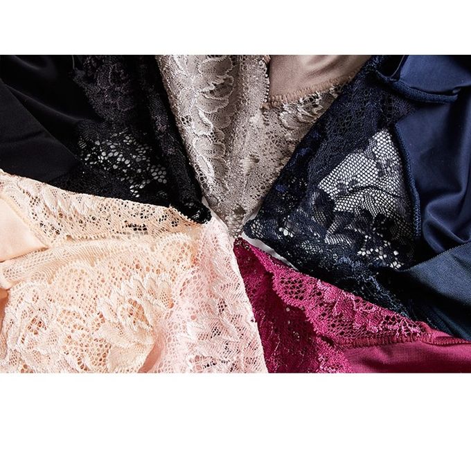 3D Fashion 6pc Ladies Seamless Lace Panties @ Best Price Online
