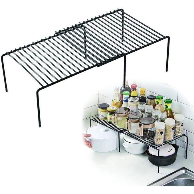 Generic Expandable Storage Rack, Kitchen Countertop Organizer Shelf ...