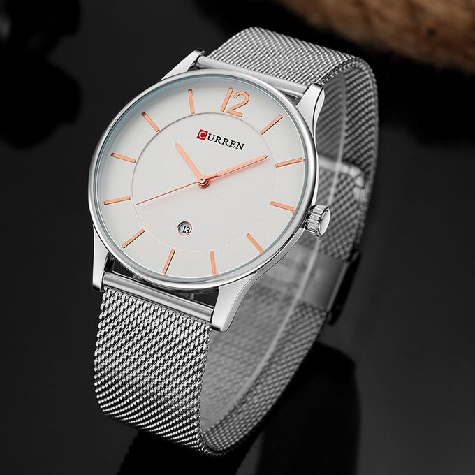 product_image_name-Curren-8231 Quartz Watch Silver White-1