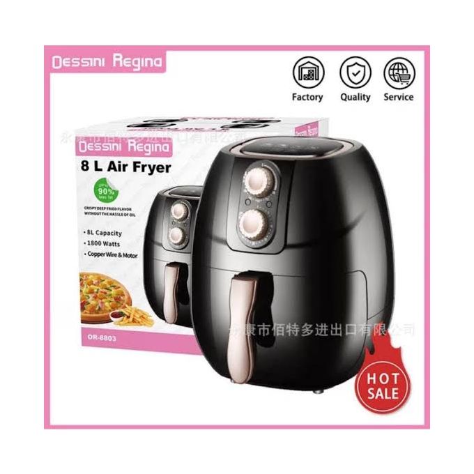 product_image_name-Dessini-Multifunctional 8Litres Large Electric Air Fryer-1800W Power-1