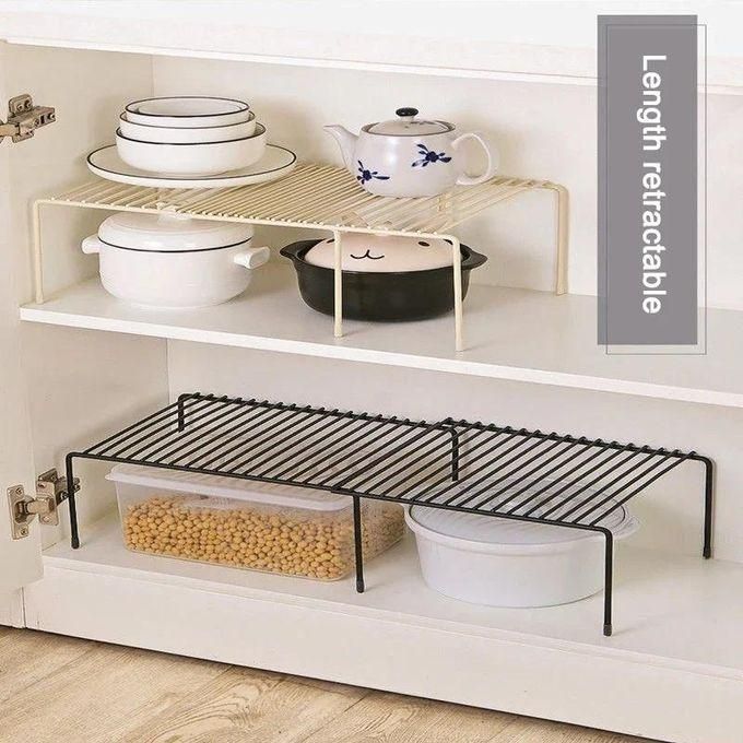 Generic Expandable Shelf Organizer Extendable Shelf Rack Kitchen Pantry Cabinet Storage Spice Shelf Riser Rack Retractable Shelf Raiser Best Price Online Jumia Kenya