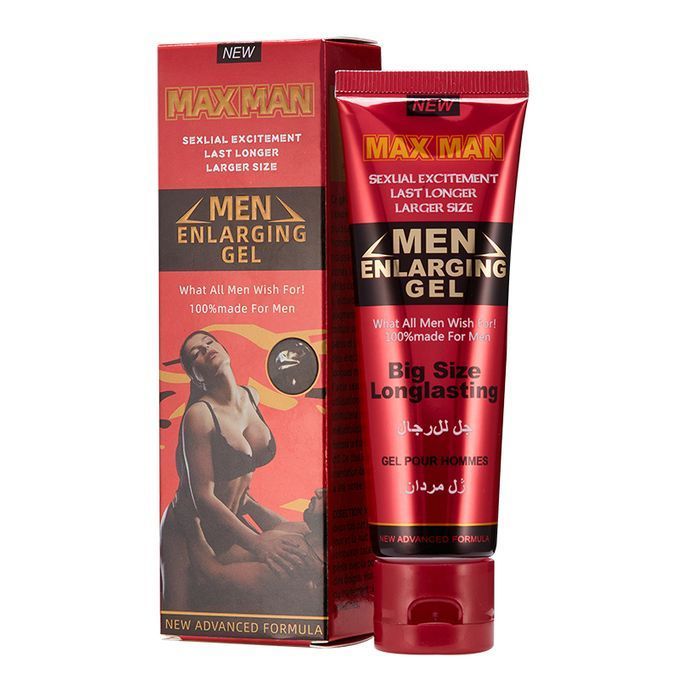 MAX MEN Red Gel Penis Enlargement And Erectile Dysfunction Best