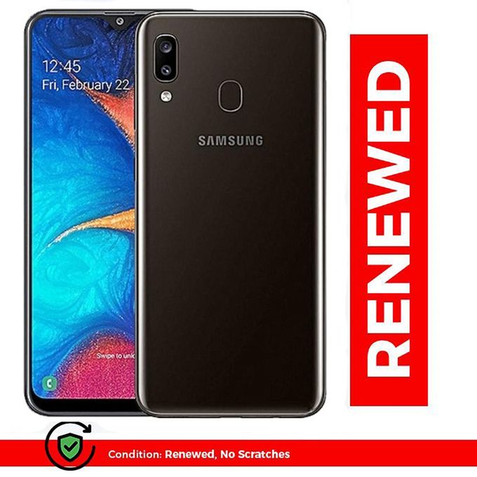 Renewed Samsung Galaxy A20 32GB ROM+3GB RAM (6.4'') 4000mAh