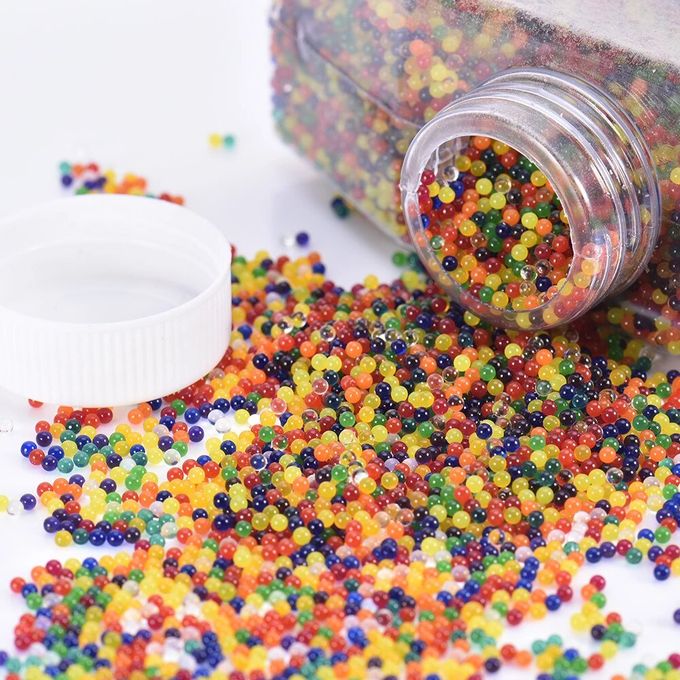 Generic 50000 Pieces Water Beads Rainbow With 6 Colors Mixing @ Best Price  Online
