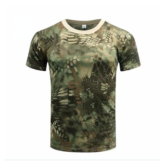 Army t shirt men outdoor tactical military t-shirts camouflage