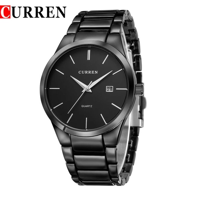 product_image_name-Curren-Men's Calendar 3ATM Water Resistant Wrist Watch-1