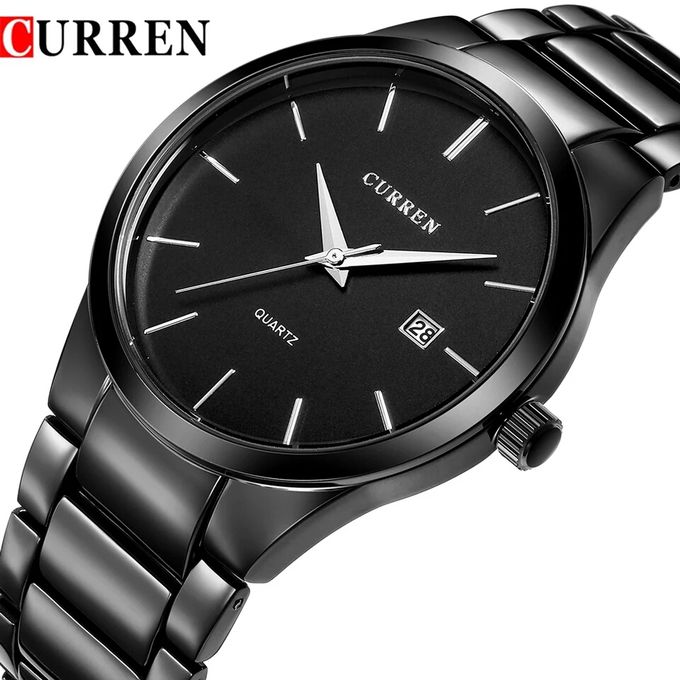 product_image_name-Curren-Men's Calendar 3ATM Water Resistant Wrist Watch-2