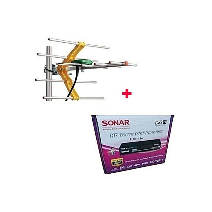 Free To Air Decoder Prices Jumia Sonar Fta Sonar Decoder Free Digital Aerial Black Best Price