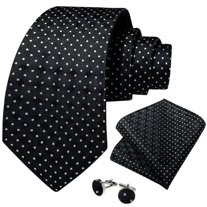 product_image_name-Fashion-Black with white polkadots -1