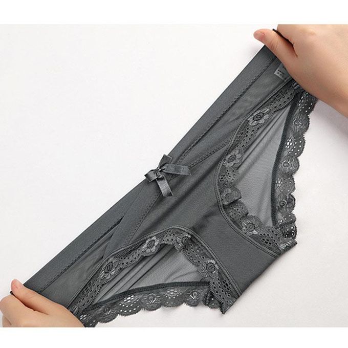 Fashion 4pcs/lot Women Lace Panties Seamless Panty Breathable B @ Best  Price Online