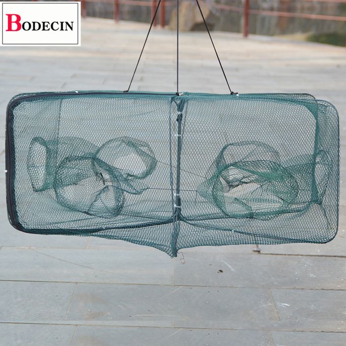 Generic 6/8/12 Holes All/Mesh For Fishing Net/Tackle/Cage Folding Crayfish  Catcher Casting Network Rakolovka Fish/Crab/Eel/Lobster S @ Best Price  Online