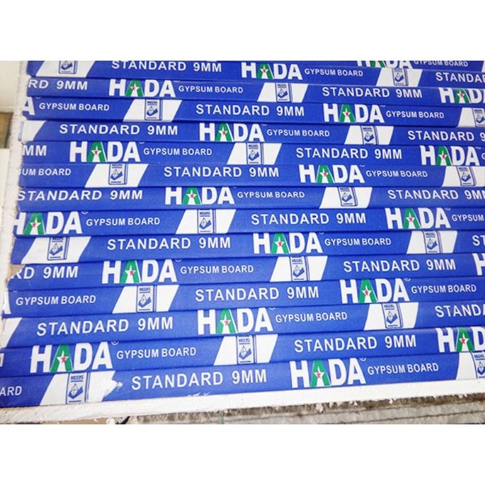 Gypsum Board Hada 1200x2400x 9mm 20 Pieces