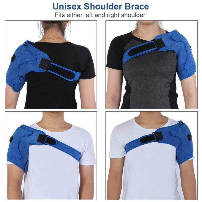 Generic USB Heated Shoulder Brace Belt Breathable Thermal @ Best Price  Online