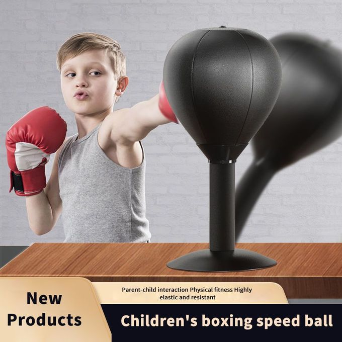 Spptty PU PU Punching Bag Speed Ball Jouet Stress Relief Adulte Sport Boxe  Formation Punch de Bureau, Boxe de Bureau 