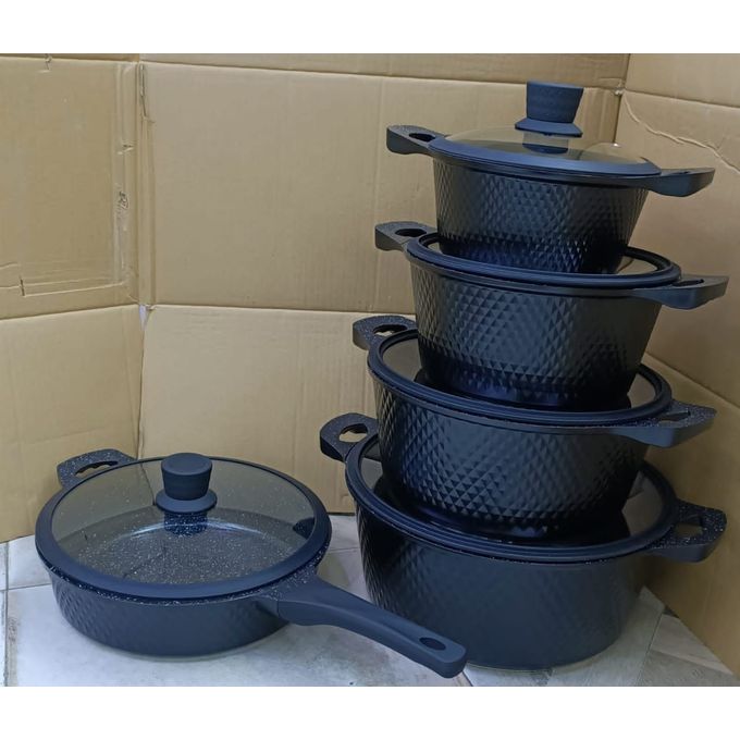 product_image_name-Bosch-10 Pcs  Cookware With Silicon Lid Covers-1