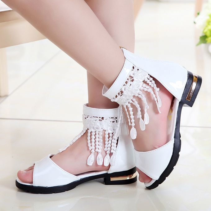 Fashion Kids Bow Sandals Children Girls Summer Cute Sandals Beach Princess Fashion High Heels Tassel School Shoes Best Price Online Jumia Kenya