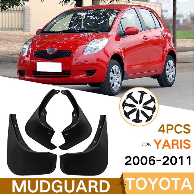 Toyota yaris mud guards store