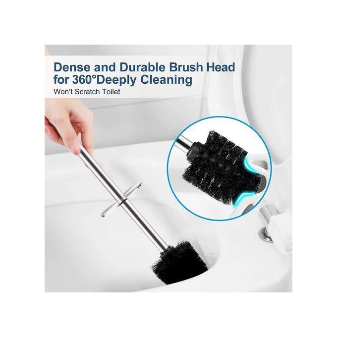 Generic Toilet Brush And Holder 304 Stainless Steel Toilet Bowl Brush
