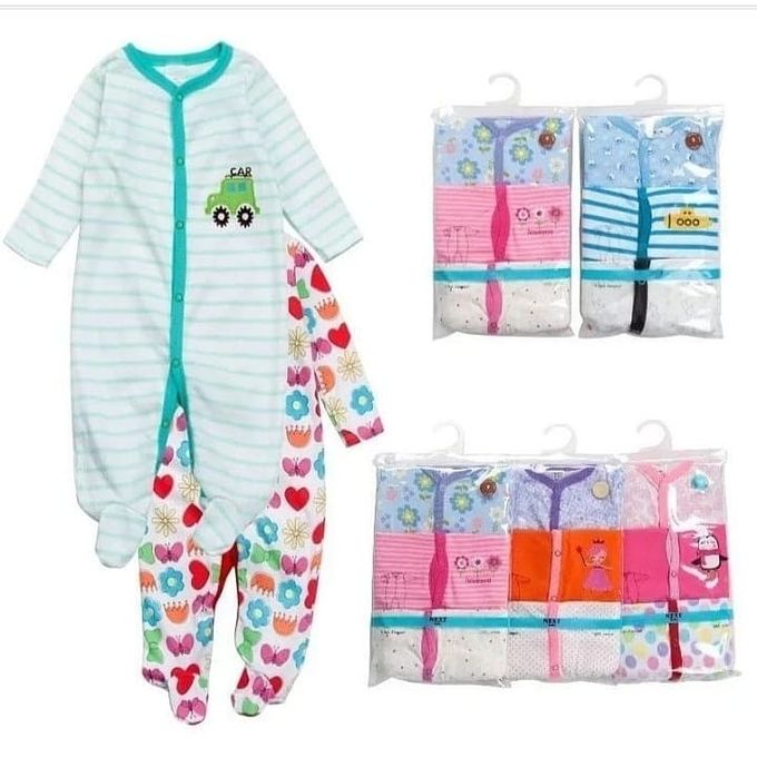 Fashion 3pcs Baby Romper Sleepsuit Boys Multicolour Best Price