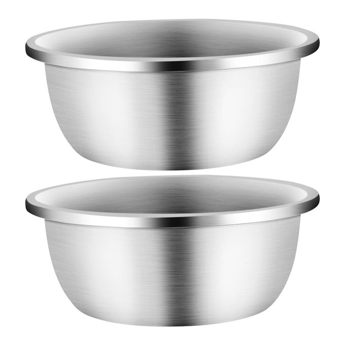 Stainless Steel Large Dog Bowl, 176oz High Capacity Dog Food Bowls for  Large Dogs (2 Pack)