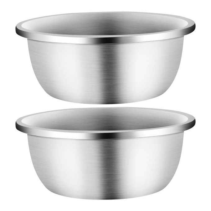 Stainless Steel Large Dog Bowl, 176oz High Capacity Dog Food Bowls for  Large Dogs (2 Pack) 