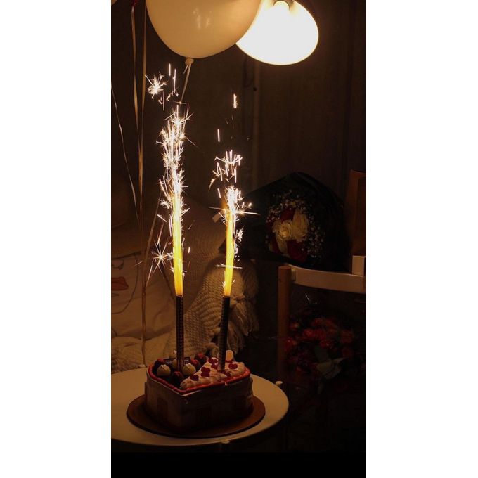 Birthday Cake Sparklers Happy Birthday Card | Moonpig