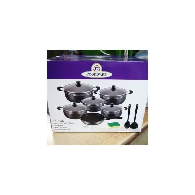 product_image_name-TC-Heavy Non-Stick Cooking Pot Sufuria Set-1