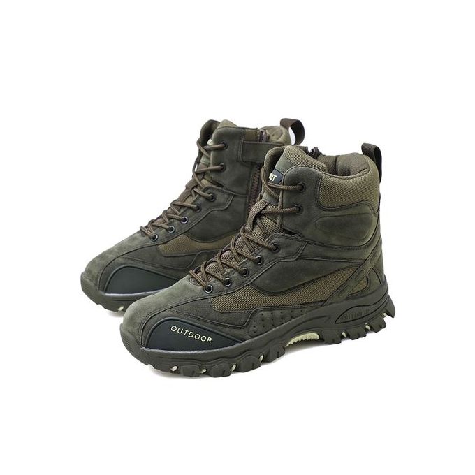 Cheap Warm Thicken Plush Hiking Shoes Men Winter Shoes Non-slip Cotton Shoes  | Joom