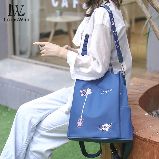 Fashion LouisWill Women Fashion Backpacks Casual Anti-theft Bags