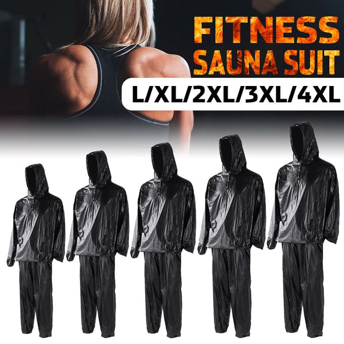Generic L XL 2XL 3XL 4XL Sweat Sauna Suits For Men Women Tear Proof Sport Workout Suits Running Sauna Suit Durable Long Sleeves Sweat Workout Clothes 4XL Best Price Online Jumia Kenya