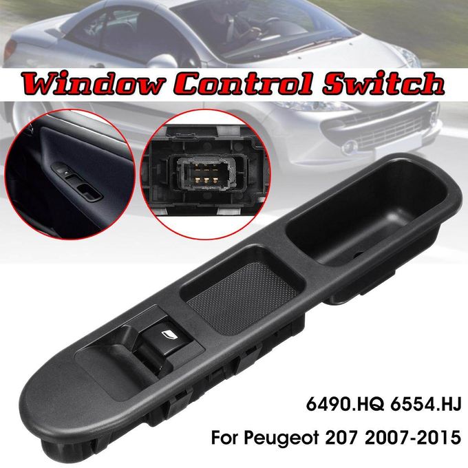 Generic 6 Pins Window Control Switch For Peugeot 207 2007-2015 Passenger  Side 6490.HQ 6554.HJ @ Best Price Online