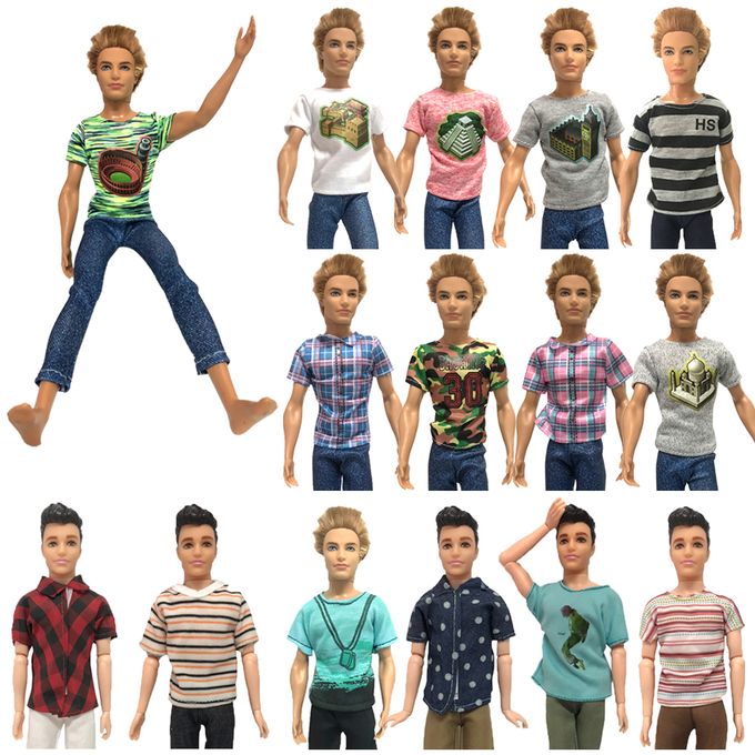 Prince Barbie Ken Dolls Clothes Suit Outfit For Barbie Boy KEN Dolls  Accessories