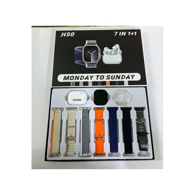 Generic Fashion Monday To Sunday Smart Watch H50 Ultra2 Bluetooth Call