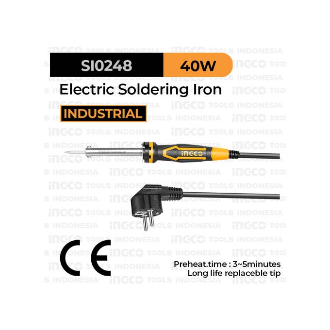 Ingco Electric Soldering Gun Soldering Iron Hand Solder Tool 40W Ingco