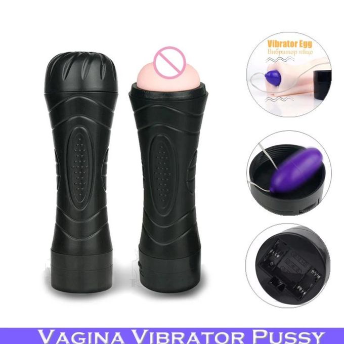 Generic Vibrator Masturbator Artificial Vagina Pocket Pus*y Adult Sex Toys  For Men @ Best Price Online